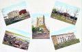 Colorized Postcards of Tabe.