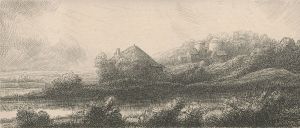 A drawing of the House of Tragget