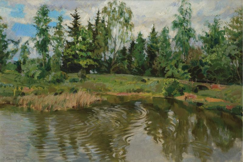 File:Lake Flechal Painting.jpg