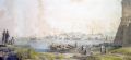 Historical Watercolor of Tabe.
