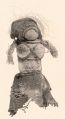 A ragged doll is sometimes used as a totem of sorts.